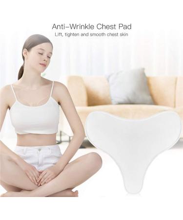 Anti-Wrinkle Reusable Chest Pad Silicone D collet Pad For Eliminating Chest Wrinkles + Moisturizing Care (T-shape) - Buy Online on GoSupps.com