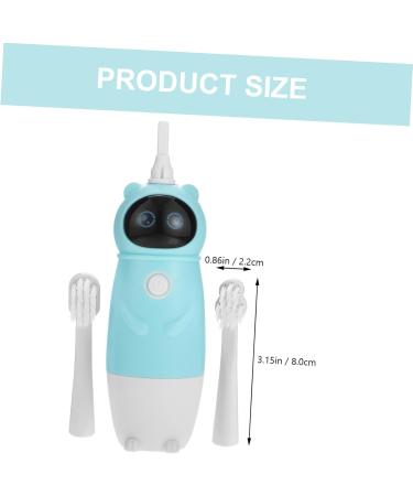 Orfofe U-Shaped Electric Toothbrush for Kids - Travel-Friendly Finger Brush Blue - 1 Set - Buy Online on GoSupps.com