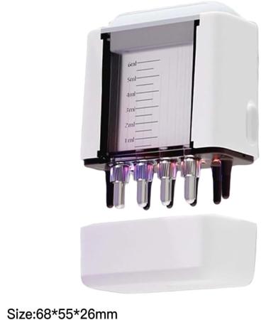 Rxuaw Electric Hair Oil Applicator Massage Comb Soft Scalp Head Fluid Brushes Therapy Head Massage Comb for Hair Care and Treatment White - Buy Online on GoSupps.com