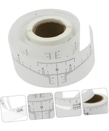 Ipetboom 1 Roll Disposable Ruler Sticker Adhesive Microblading Ruler Brow Measurer Woman Scale Tool - Buy Online on GoSupps.com