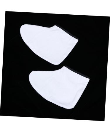 Beavorty 1 Pair paraffin foot covers paraffin foot liners wax bath booties paraffin feet socks wax foot dip Feet spa cover wax foot wrap spa gloves wax sock white foot bath short boots - Buy Online on GoSupps.com