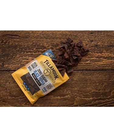 Tillamook Country Smoker Keto Beef Jerky - Zero Sugar Black Pepper 2.2 oz - Buy Online on GoSupps.com