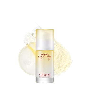 Cell Fusion C Toning C Serum Dark Spot Serum with Vitamin C and Niacinamide Korean Skincare for Radiant and Bright Skin 1.01 fl.oz