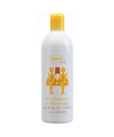 Ziaja Kids Shampoo & Shower Gel Cookies 'N' Vanilla Ice Cream 400Ml