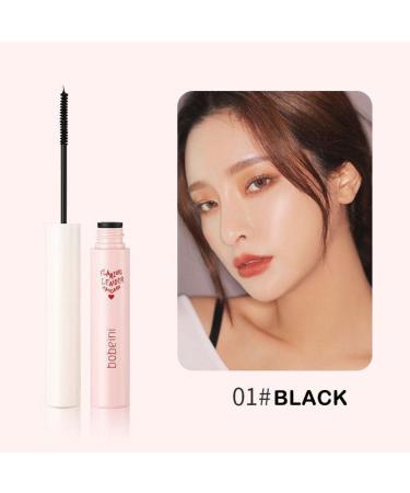 Mascara with Small Brush Head Waterproof and Long-Lasting Slender and Curly No Smudge Lengthened Thickened Fine Comb Type for Womenf 1.5g Brown - Buy Online on GoSupps.com