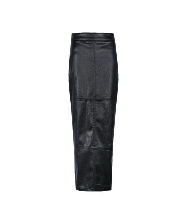 Folding skirt Elegant Boho Rede Long Beach Rock A-line Ball dress simply elastic waist Elegant vintage flower swing rock women Elegant Neckholder S black