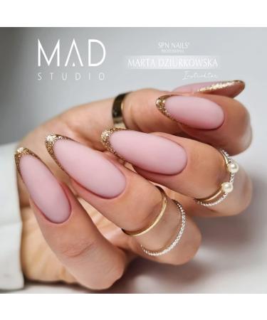 SPN Nails Professional TiXo Gel Cover Nude by MAD 50g- Gel Builder For Extension - Nail Strengthener - Opaque Pink Effect - Professional Home & Salon Use LED/UV Lamp Curable - Buy Online on GoSupps.com