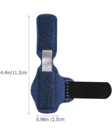 Healifty 3Pcs Sprained Toe Splint & Straightener Wrap - Blue 11.5X2.5CM - Buy Online on GoSupps.com