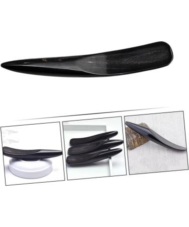 Beavorty 2 STK Manual Horn Massage Board - Multifunctional Skin Scratch Massage Tool (17x3cm) - Black - 2 Pcs for International Shipping - Buy Online on GoSupps.com