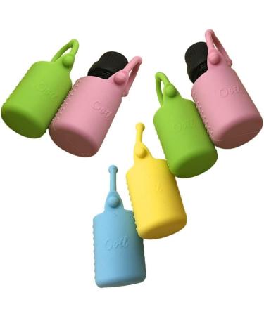 Silicone Roller Bottle 5ml for Essential Oils | Travel Cover & Carrying Bag | Portable Essential Oil Holder with Hanging Rope | Buy Now! - Buy Online on GoSupps.com