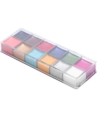  Masyrt 12 Colors Facial Body Oil Paint Dramatic Special Effects Grease Paint - Buy Online on GoSupps.com