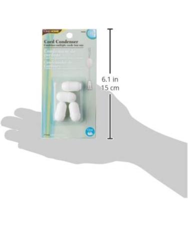 Dritz Home 44352 Cord Condensers White (4-Piece) - Cable Management Solution - Buy Online on GoSupps.com