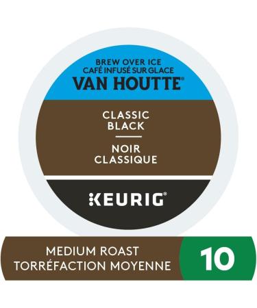 Van Houtte Brew Over Ice Black Classic K-Cup Coffee Pods 10 Count For Keurig Coffee Makers Black Classic 10 count (Pack of 1) - Buy Online on GoSupps.com