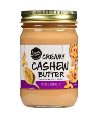 Sam's Choice Creamy Cashew Butter, 12 oz