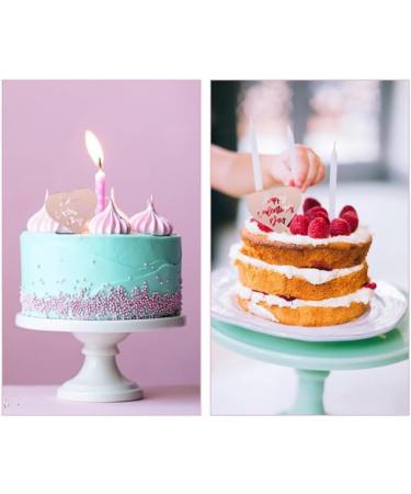 Valentine's Day Cupcake Toppers Cake Picks Decorations Mini Cake Snack Accessories for Wedding Birthday Theme Party One Color K - Buy Online on GoSupps.com