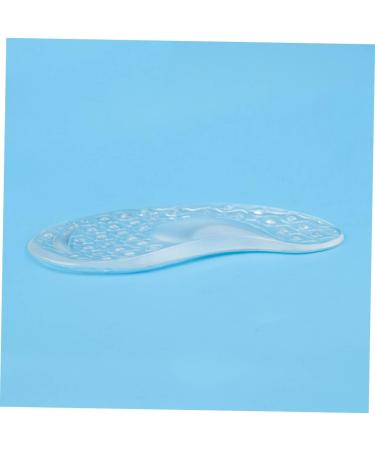 4 Pairs Silicone Arch Massage Insoles - Metatarsal Pads for Women - Anti-Slip Grip Half Shoe Inserts - High Heel Toe Protectors - Transparent 13x6.5cm - Buy Online on GoSupps.com