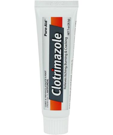 Clotrimazole Cream 1oz (2 Pack) - Effective Antifungal Treatment | Fast Worldwide Shipping - Buy Online on GoSupps.com