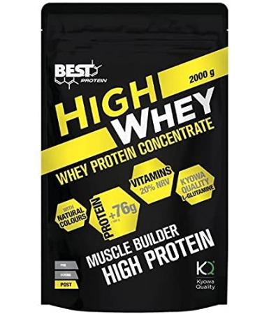 Best protein High Whey Vanille 2 kg