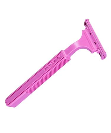 Personna Women's Disposable Razors - 50 Pack Pink Twin Blade with Lubricating Strip - Buy Online on GoSupps.com