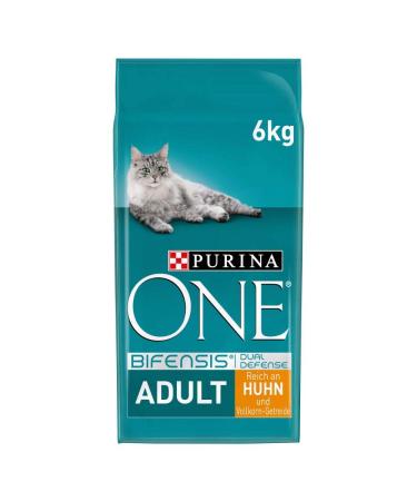 Purina one bifensis adult cat dry food: rich in chicken strengthens natural defenses for healthy bones skin teeth & urinary tract i from 1 year old version