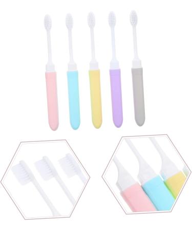 Gleavi 5th Trip Travel Toothbrush - Compact Mini Tooth Cleaning Device for Adults | Perfect for Camping & Travel Box | Foldable Design & Durable PP Material - Buy Online on GoSupps.com