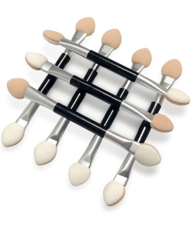 Didiseaon 50pcs Makeup Tools Aluminum Portable Dual Sides Daily Stick Beauty Shadow Eyeshadow Women Sponge 7.5X0.5cm As Shown - Buy Online on GoSupps.com