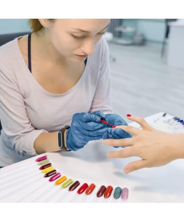 100 pcs Clear Nail Swatch Sticks for Nail Polish Display - Nail Art Tips Color Sticks for Gel Polish Practice - Buy Online on GoSupps.com