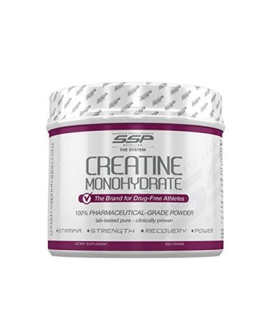 CREATINE MONOHYDRATE 100% Pharmaceutical Grade by SSP Nutrition