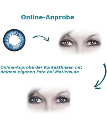 Buy Matlens Trendy Colored Contact Lenses - Starch Green Extra Bella Big Eyes - A83 Circle Lens with Care Kit (0.5 Dioptria 8.7mm) - International Shipping Available - Buy Online on GoSupps.com