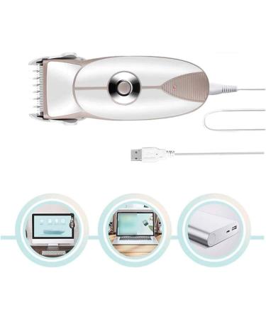QUUL Baby Electric Hair Clipper: Rechargeable, Waterproof & Mute - White - Buy Online on GoSupps.com