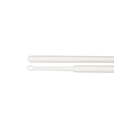 American Hospital Supply Ear Curettes Ear Pick Wax Removal Tool Cleaner Replacement Accessories Tool for Teens Adult (4 MM - Spoon Tip) White White - 4 Mm - Ear Curette