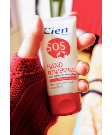 Cien SOS hand concentrate intensive care hand cream for cracked hands pack of 5 5 x 75 ml - Buy Online on GoSupps.com