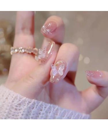 Temperament Enhancement Nail Patch Nail Dressing A Senior Pure Desire Wind Wearable Nail Patch Long Fake Nails Piece Finished Students (10 Pieces) (Size : L) Large - Buy Online on GoSupps.com