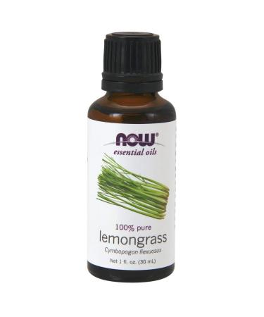 NOW Lemongrass Oil 1-Ounce (Pack Of 2)