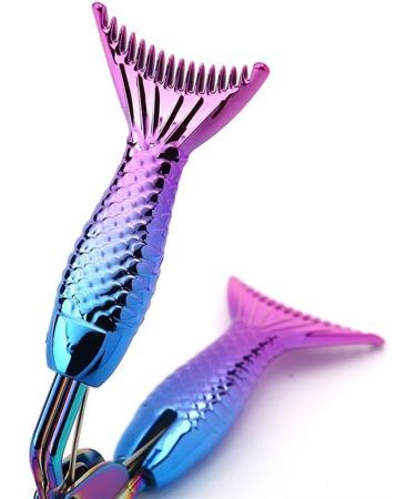 Mermaid Shaped Eyelash Curler Carbon Steel Eyelash Comb False Eyelash Curler Eyelash Makeup Tool Eyelash Curler Accessories (Color : C3) - Buy Online on GoSupps.com