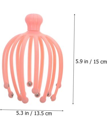 Buy TOVINANNA Head Massager - 2 STK Stainless Steel Headgear & Octopus Back Scratch Massage Device - International Shipping Available - Buy Online on GoSupps.com