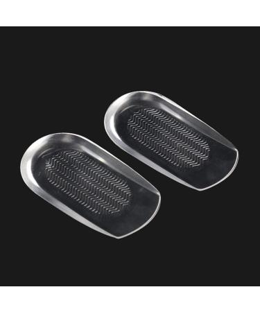 PLAFOPE Anti-Slip Heel Protectors Half Insoles - Transparent Gel Cups for Foot Care in High Heels - Buy Online on GoSupps.com