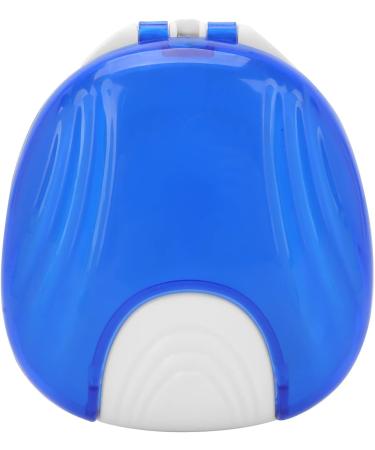 Orthodontic Retainer Case & Fake Tooth Cover - Travel Storage Box for Men (Blue) | International Shipping Available - Buy Online on GoSupps.com
