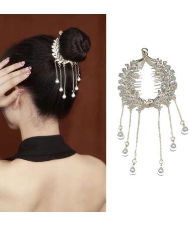 CAZSTYK Portable Sweet Hot Girls Hair Claw Chinese Style Flower Shape Ponytail Hair Clip D080 Heart Shaped - Buy Online on GoSupps.com