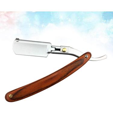 Vintage Straight Razor for Men | High-Quality Haircut & Shaving Tool | Metal & Wooden Design | International Shipping Available - Buy Online on GoSupps.com