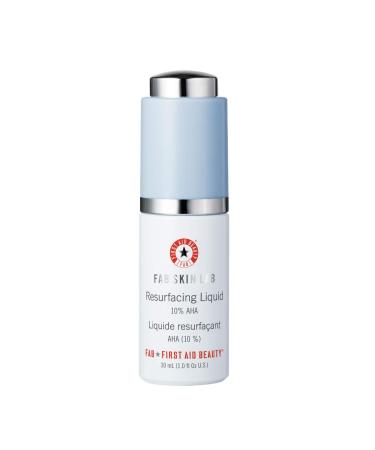 First Aid Beauty FAB Skin Lab Resurfacing Liquid 10% AHA   1.0 Oz. - Buy Online on GoSupps.com