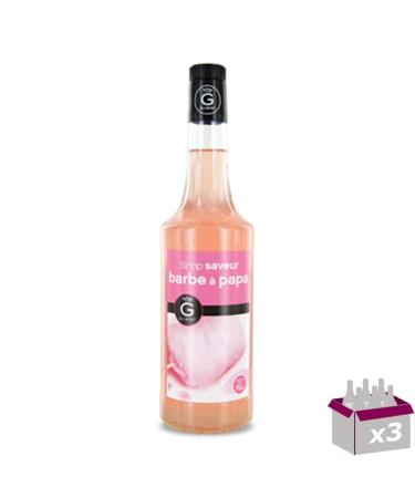 Set of 3 Rioba Syrups – Candy Floss – 3 x 70 cl