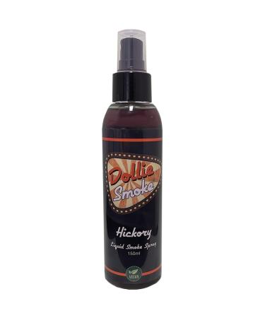 Dollie Hickory Liquid Smoke Spray 150ml - LPG vegan gives your dishes an authentic smoke aroma and a smoky grill taste - Buy Online on GoSupps.com