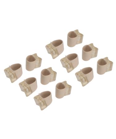6 Pairs Toe Separator Elastic SEBS Toe Separators to Correct Bunions and Restore Toes Prevents Friction Soft Toe Corrector for Hammertoes Bunions Sports