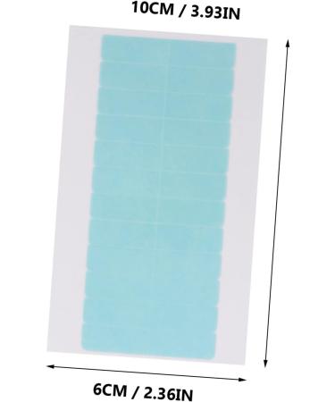 Angoily 10 Sheets Seamless Hair Extension Film Hair Scrunchie Chiffon Double Side Tape Hair Chopsticks for Women Wig Replacement Tape for Hair Glue Double Sided Headband - Buy Online on GoSupps.com