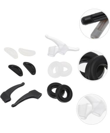 Anti-Slip Eyeglasses Shot Glass Covers - Silica Gel Dot Set | White | 1.5x0.7cm | International Shipping - Buy Online on GoSupps.com