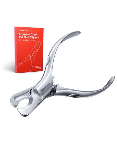 Homerunpet claw scissors cats made of martensite steel safe & solid professional nail scissors for cats Small dogs with a sharp blade non -slip handles easy for claw care at home - Buy Online on GoSupps.com