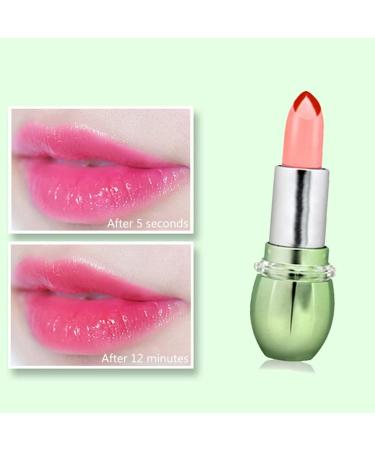 Aloe Vera Lip Balm Temperature Sensor Lip Moisturizer Long Lasting Color Changing Lip Gloss Lipstick - Buy Online on GoSupps.com