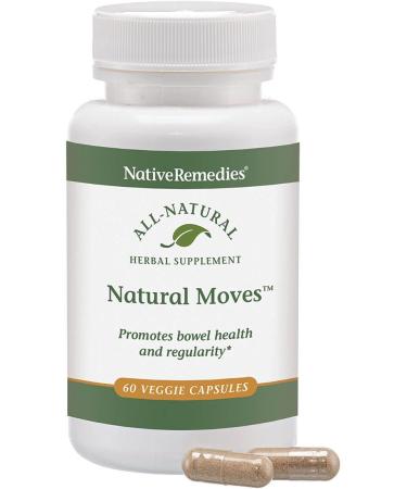 Native Remedies Natural Moves - Herbal Supplement for Bowel Health & Regularity - 60 Veggie Caps - Buy Online on GoSupps.com