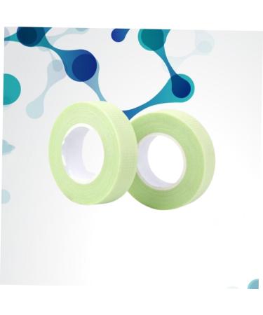 Housoutil 6 Pcs Eyelash Patches - Green Adhesive Fabric Tape for Eyelash Extensions & Crafts | Breathable 4.8x4.8cm Lash Tape - Buy Online on GoSupps.com